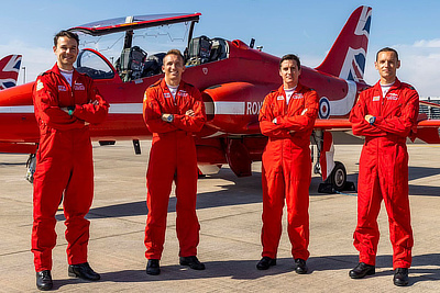 Red Arrows New Pilots for 2024 season