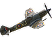 Vickers-Armstrong Spitfire FR XIVe G-SPIT was MV293 now as 'MV268 (Johnny Johnson) JE-J'