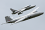 Midair Squadron's Canberra PR9 XH134 and Hunter XL577