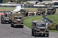 Military Vehicles in D-Day Parade