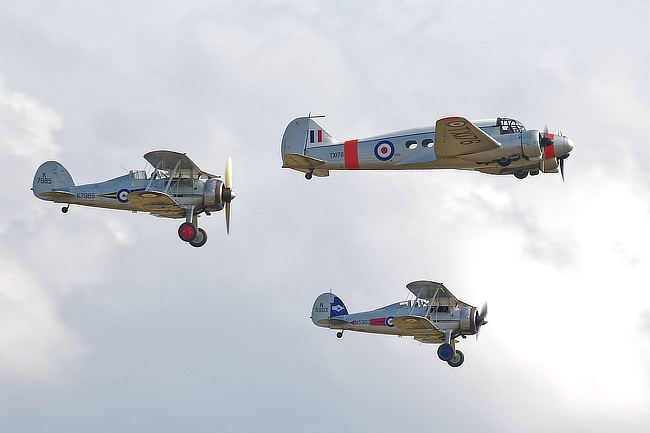 Avro Anson and Gladiators Mk I and Mk II