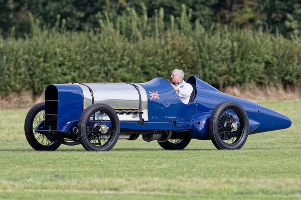 Bluebird at Shuttleworth Race Day in 2023