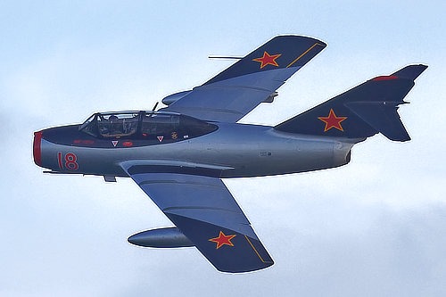 MiG-15 displayed in 2019