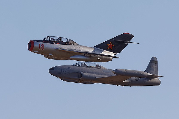 MiG-15 and T-33