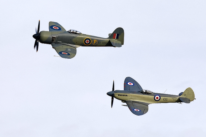 Seafire and Hawker Fury in 2023