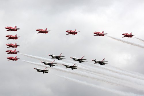Thunderbirds and Red Arrows