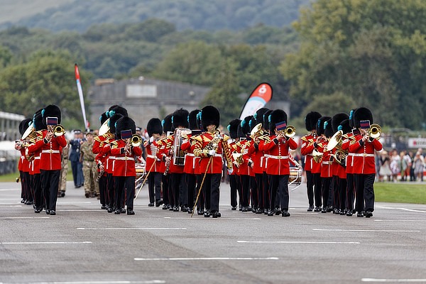 Band at the head of the Victory Parade