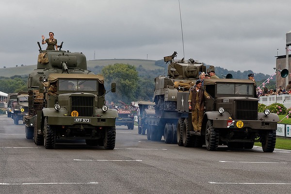 Tanks in the Victory Parade