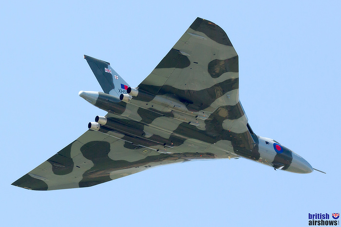 Vulcan flew by but the display was abandoned