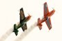 Matadors in Disney 'Planes' painted Sbach XtremeAir XA41s
