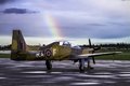Rainbow over the Tucano at the end of the day