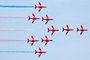 Red Arrows 'Concorde' formation