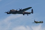 Lancaster and Spitfire 8927
