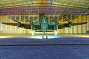 Lancaster in the hangar 0499