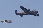 Lancaster and Spitfire 4416