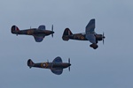 Lysander Spitfire and Hurricane 1623