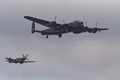 BBMF Lancaster and Spitfire on Sunday