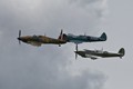 Spitfire pair and Hurricane 9806
