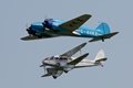 Avro Anson and Dragon Rapide