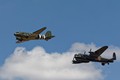 BBMF Lancaster and Dakota 4984