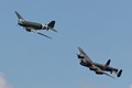 BBMF Lancaster and Dakota 5028